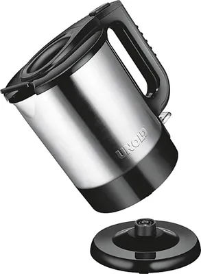 Produktbild von Unold BLITZKOCHER Edition Black 18015, 1,5 l, 2200 W, Schwarz, Edelstahl, Kunststoff, Wasserstandsanzeige, Drahtlos