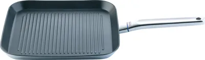 Produktbild von Johann Lafer 28538, Grillpfanne, Grau, Edelstahl, Keramik, Aluminium, Edelstahl, 280 mm, 280 mm