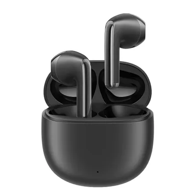 Image de Casque sans fil Joyroom Funpods Series JR-FB1, TWS, Bluetooth 5.3, 35 mAh (casque), 400 mAh (étui de chargement), IP54, noir