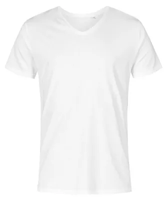Obrázok produktu pre X.O By Promodoro – Pánske tričko s výstrihom do V LT3548 (XS) (biele)