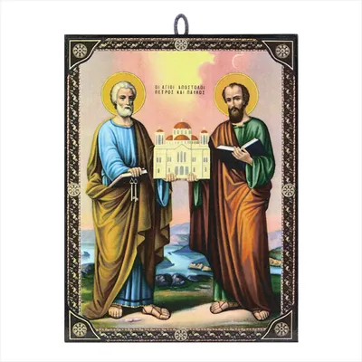 Produktbild von Ikone Heiliger Aposteln Petrus & Paulus Reproduktion aus Griechenland