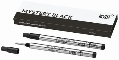 Produktbild von MONTBLANC Rollerballminen B LeGrand mystery black 2 Stück
