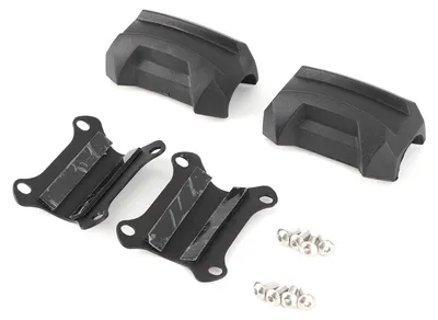 Image de Protection anti-chute en caoutchouc universelle de 25 mm (1 pouce) pour pare-chocs de moto, compatible avec les modèles R1200GS, R1250GS et F800GS