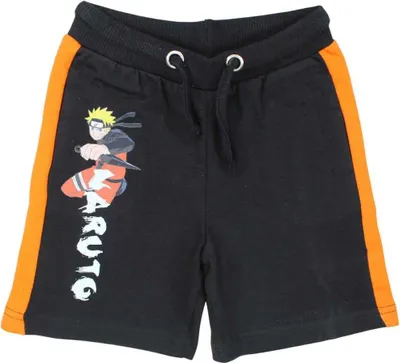 Produktbild von Naruto Shippuden Kinder Jungen Shorts – Schwarz / 110/116