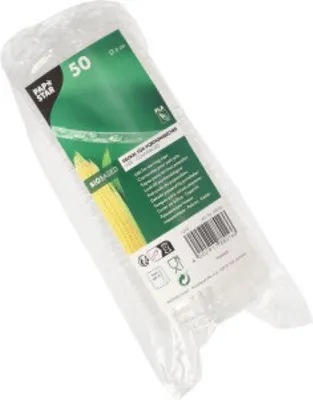 Obrázek produktu pro Papstar Deckel für Portionsbecher pure rund 6cm transparent 50 Stück