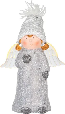 Produktbild von Dekoration WEIHNACHTEN, Engel, LED, 10,5x6,5x14 cm