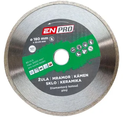 Image de Meule diamantée Ø 180 x 1,6 x 22,3 mm, ENPRO