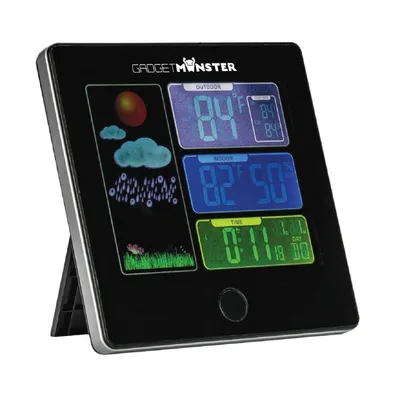 Produktbild von GADGETMONSTER Wetterstation GDM-1002, schwarz