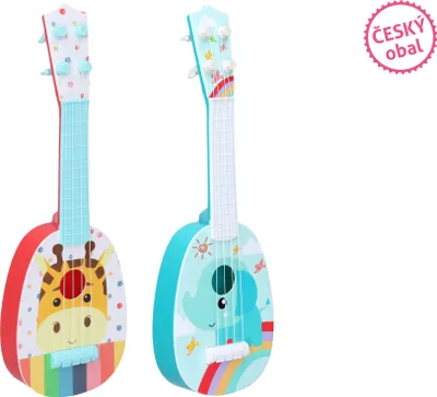 Image de Guitare enfant 37 cm 4 cordes - Emballage tchèque