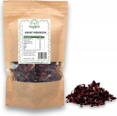 Zdjęcie produktu dla Hibiskus herbata kwiat hibiskusa suszony 200g