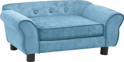 Immagine prodotto di Divano per Cani Turchese 72x45x30 cm in Peluche