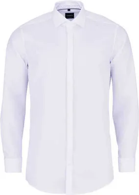 Produktbild von Venti Slim Fit Galahemd Super Langer Arm Umschlagmanschette Uni Weiß 001842/000 Al 72, Größe: 39