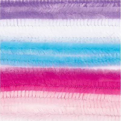 Produktbild von Chenilledraht SET mit 10 Stück pastell