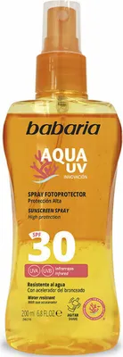 Zdjęcie produktu dla Babaria Sun Sunscreen Biphasic Spf30 Spray 200ml