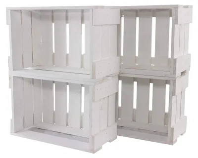 Productafbeelding van Houten Opbergdozen Set van 6 Voor Decoratie
