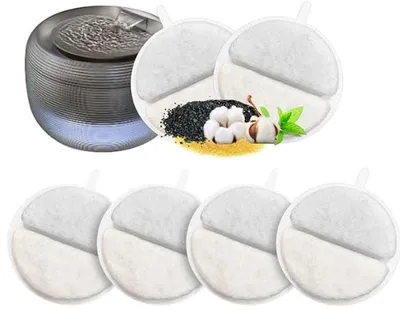 12 Ersatzfilter für Katzen Trinkbrunnen