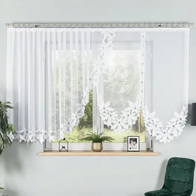 Obrázok produktu pre Dekoratívny záves na žabky JADWIGA 150 biely 400x150 cm MyBestHome