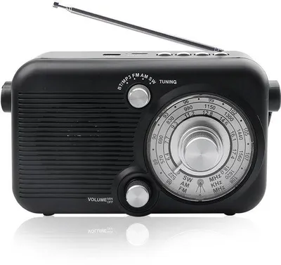 Obrázek produktu pro Kompaktní přenosné rádio s funkcí Bluetooth a MP3 pro použití na cestách