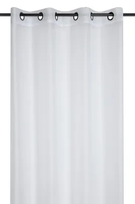 Produktbild von Stof Vorhang LINWOOD 140x260 cm weiß glänzend Dekoration