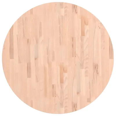 Immagine prodotto di Piano tavolo vidaXL rotondo in legno massello di faggio, Ø 90 x 2,5 cm