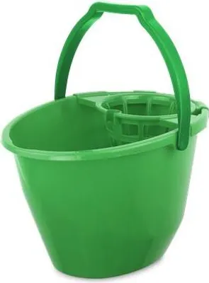 Obrázek produktu pro Kbelík na mytí podlahy se ždímacím košem, zelená, 11 l, BONUS B099
