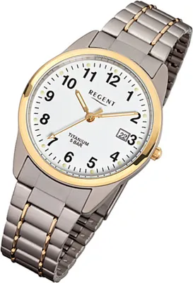 Produktbild von Regent Titan Herrenarmbanduhr F-430