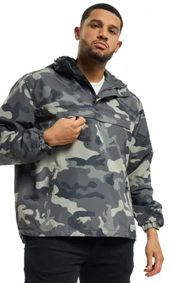 Immagine prodotto di Brandit - WINDBREAKER Pull-Over Windjacke grigio camo - S