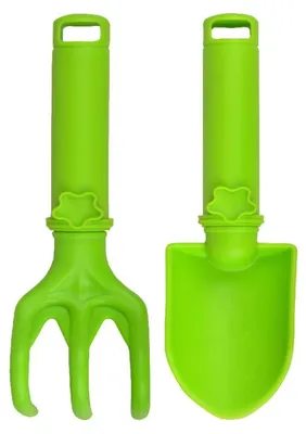 Obrázek produktu pro ESSCHERT DESIGN Dětské plastové nářadí na zahradu, zelená