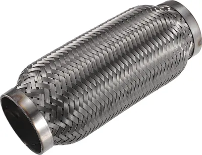 Produktbild von 60x200mm Universaler Kfz-Auspuff-Flexschlauch aus Edelstahl