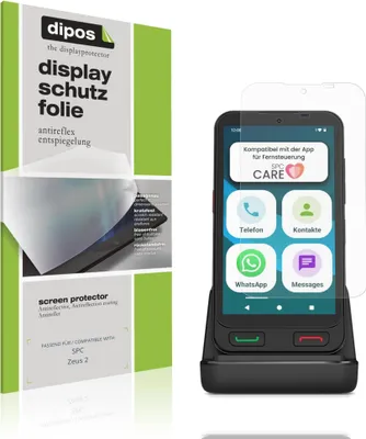 Image de 4x Film de protection d'écran pour SPC Zeus 2 protecteur antireflet dipos