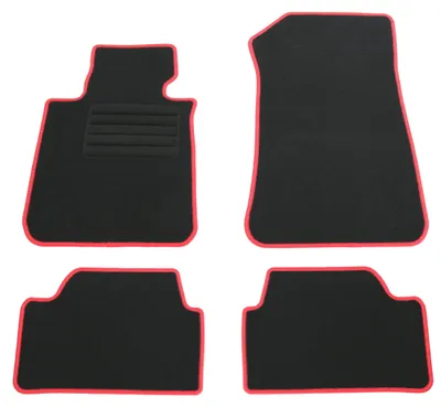 Produktbild von Fußmatten-Set für 1er BMW E87, 09/2004-08/2011 (nur 5trg.), 4-teilig, Schwarz