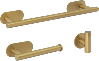 Produktbild von Bad-Accessoires-Set THOMAS 40 Gold matt
