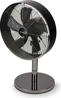 Produktbild von Lifetime Air Lifetime Air Tischventilator - 230V - Tischventilator 30CM - 3 Geschwindigkeiten - Oszillationsfunktion - Neigbar - Schwarz