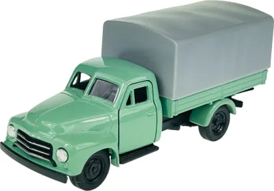 Obrázok produktu pre Welly Old Timer 1952 Opel Blitz zelený  1:34-1:39 Die Cast kovový model  v krabici 43787