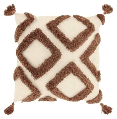 Produktbild von Dekokissen CRUZ 45x45 cm, braun