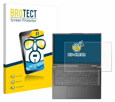 Produktbild von Für Acer Aspire 14 AI Schutzfolie BROTECT Displayschutz Display Schutz Folie Klar Transparent