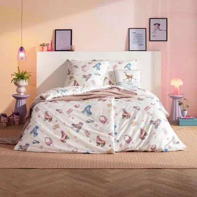 Produktbild von Estella Mako-Satin Bettwäsche Starlight multicolor 155x220 cm + 80x80 cm