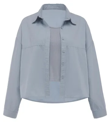 Image de Ensemble deux pièces pour femmes TEYLON - bleu, taille M