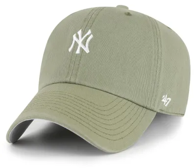 Produktbild von '47 Brand MLB New York Yankees BASE RUNNER Clean Up Cap Boulder Green