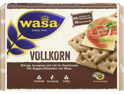 Productafbeelding van wasa® 226599 wasa® Vollkorn Knäckebrot 260,0 g, 1 St.