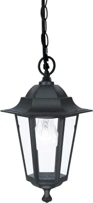 Zdjęcie produktu dla Aluminiowa lampa zewnętrzna IP44, czarna