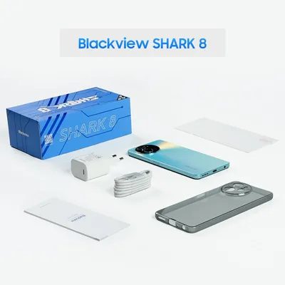 Produktbild von Blackview Shark 8 Smartphone Handy Ohne Vertrag 16GB+256GB 120Hz 2.4K 6.78" FHD+, Helio G99 Handy Ohne Vertrag, 64MP+13MP Kamera, 5000mAh