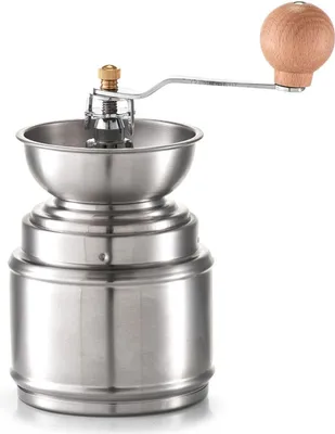 Image de ZELLER PRESENT Kaffeemühle Edelstahl 16 cm Ø9,5 cm silber 110704 4003368272191