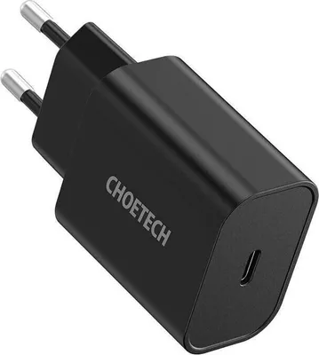 Produktbild von Choetech Q5004-Bk-V2 Pd20W Netzwerk-Ladegerät (Schwarz)