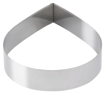 Produktbild von Dessert- /Tortenring Tropfen 160x50mm