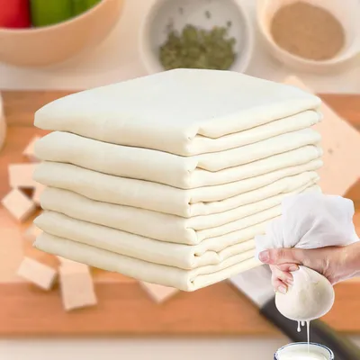 Productafbeelding van Kaasdoek - Set van 6 - 50 x 50 cm - Katoen - Herbruikbaar