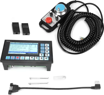 Obrázek produktu pro 4osý systém DDCSV2.1-USB-CNC s offline ovládáním pro gravírovací stroje s ručním kolečkem (5 V)