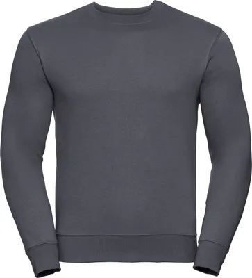 Image de Russell - Sweat-shirt manches montées pour homme RW8936 (S) (Gris)