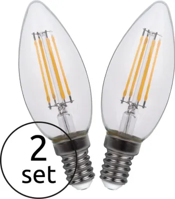 Zdjęcie produktu dla GLOBO 10583-2K, 4 W, E14, 800 lm, 15000 h