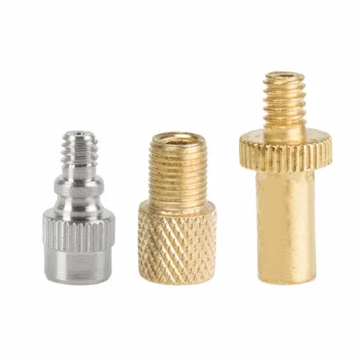 Produktbild von Ventura Ventil Adapter Set Fahrradpumpe Fahrradventil auf Luftpumpe Fahrrad französisch auf Autoventil